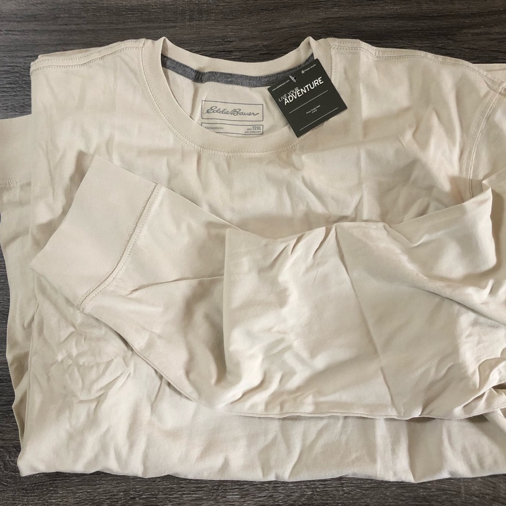 Eddie Bauer Men’s (Tall XXL) Long Sleeve t-shirt